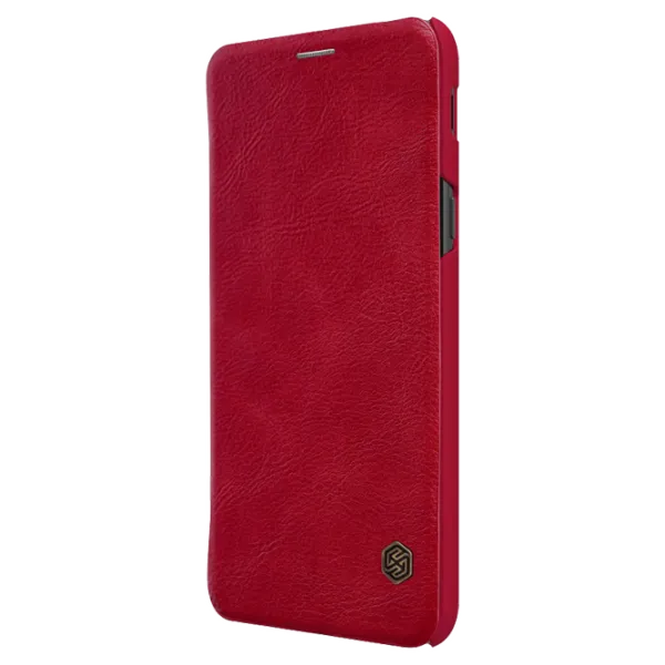Husa Samsung Galaxy A6 (2018) Nillkin Flip Cover/ Leather/ Red photo 3