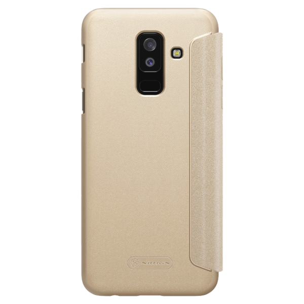 Husa Samsung Galaxy A6 Plus (2018) Nillkin Flip Cover/ Leather/ Red photo 2