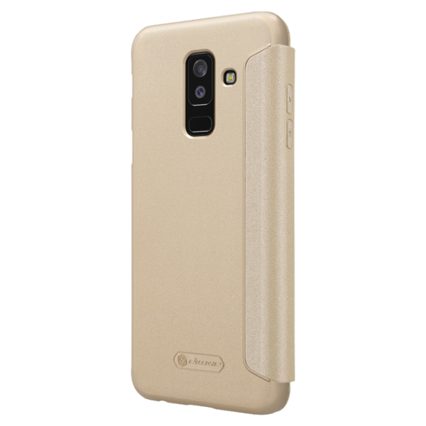 Husa Samsung Galaxy A6 Plus (2018) Nillkin Flip Cover/ Leather/ Red photo 4