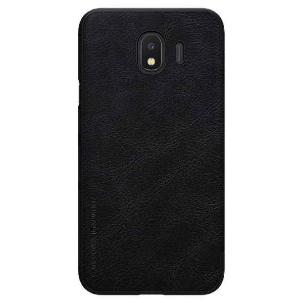 Husa Samsung Galaxy J4 (2018) Nillkin Flip Cover/ Leather/ Black photo 2