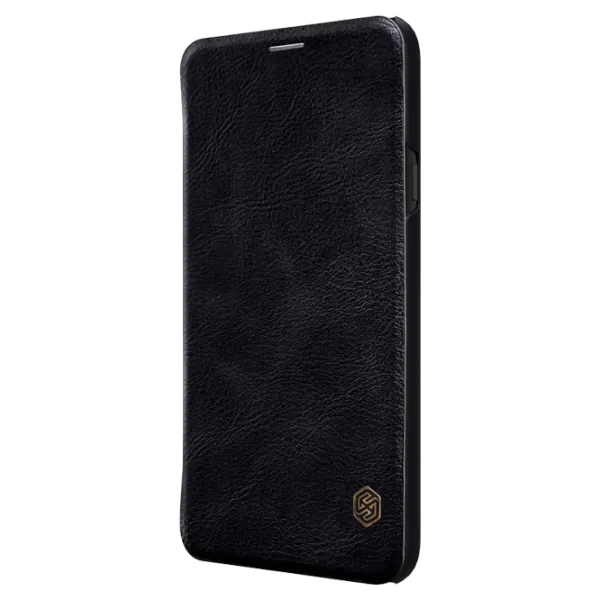Husa Samsung Galaxy J4 (2018) Nillkin Flip Cover/ Leather/ Black photo 3