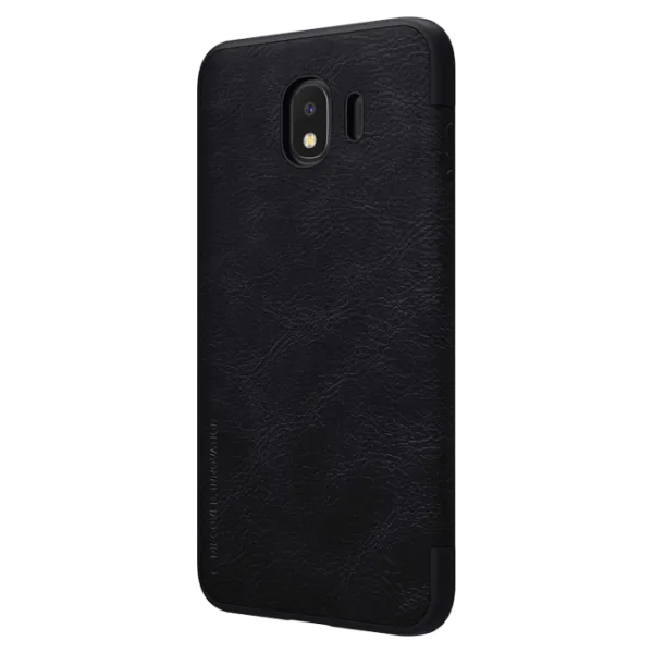 Husa Samsung Galaxy J4 (2018) Nillkin Flip Cover/ Leather/ Black photo 4