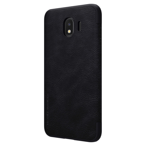 Husa Samsung Galaxy J4 (2018) Nillkin Flip Cover/ Leather/ Black photo 4