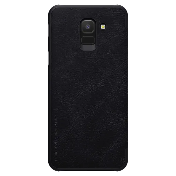 Husa Samsung Galaxy J6 (2018) Nillkin Flip Cover/ Leather/ Black photo 2