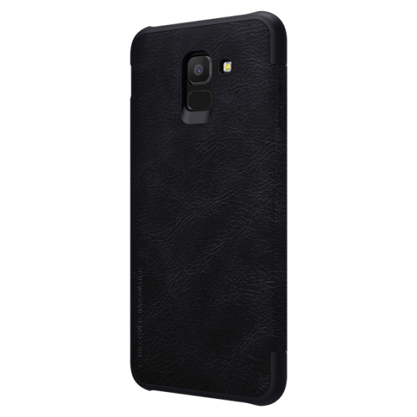 Husa Samsung Galaxy J6 (2018) Nillkin Flip Cover/ Leather/ Black photo 3