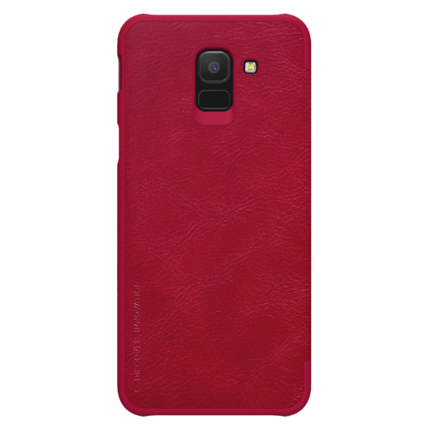 Husa Samsung Galaxy J6 (2018) Nillkin Flip Cover/ Leather/ Red photo 2