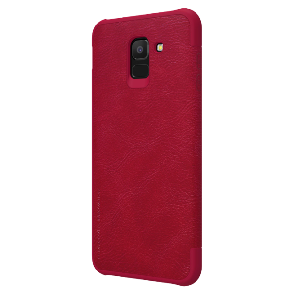 Husa Samsung Galaxy J6 (2018) Nillkin Flip Cover/ Leather/ Red photo 4