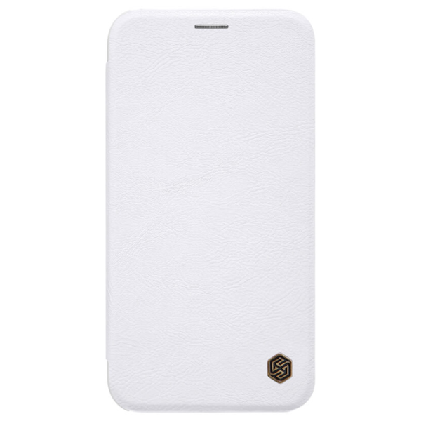 Husă pentru smartphone Apple iPhone XR Nillkin/ Book Cover/ Piele/ White photo 2