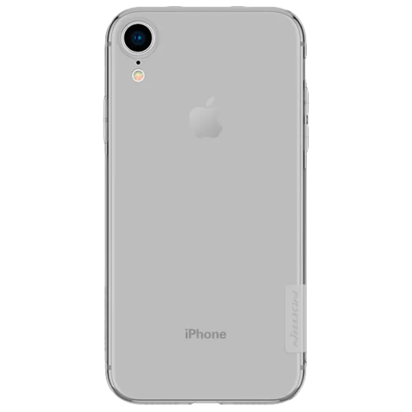 Husă pentru smartphone Apple iPhone XR Nillkin/ Back/ TPU/ Transparent Gray photo 2