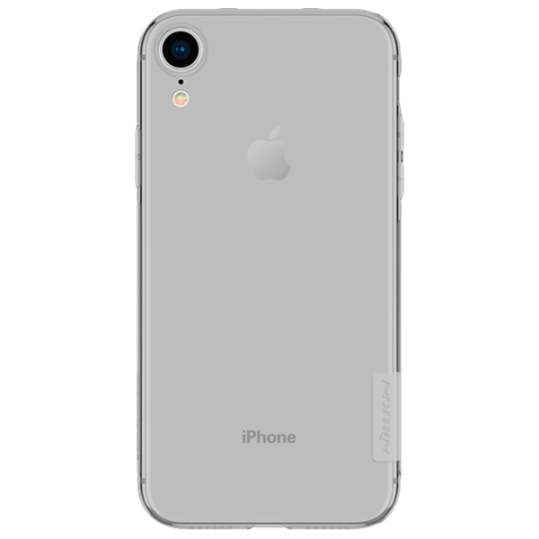 Husă pentru smartphone Apple iPhone XR Nillkin/ Back/ TPU/ Transparent Gray photo 2