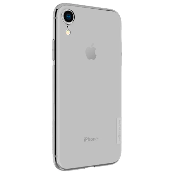 Husă pentru smartphone Apple iPhone XR Nillkin/ Back/ TPU/ Transparent Gray photo 3