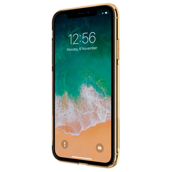 Husă pentru smartphone Apple iPhone XR Nillkin/ Back/ TPU/ Transparent Brown photo 2