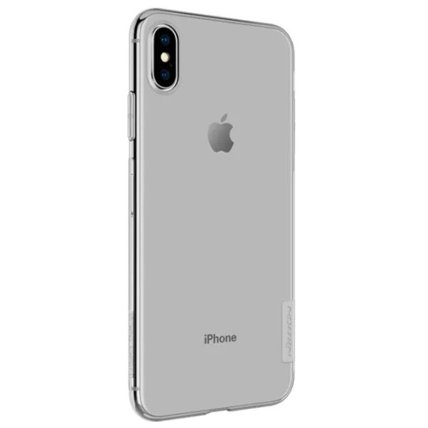 Husă pentru smartphone Apple iPhone XS Max Nillkin/ Back/ TPU/ Gray Transparent photo 2
