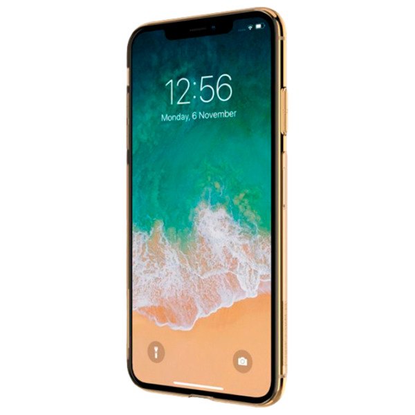 Husă pentru smartphone Apple iPhone XS Max Nillkin/ Back/ TPU/ Brown Transparent photo 2