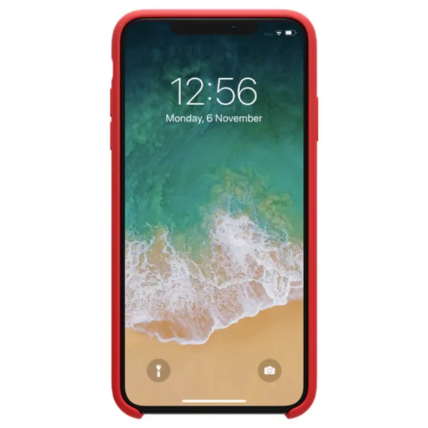 Husă pentru smartphone Apple iPhone XS Max Nillkin/ Back/ TPU/ Red photo 2
