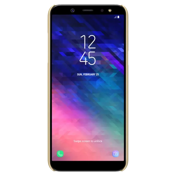 Husa Samsung Galaxy A6 (2018) Nillkin Back/ PC/ Gold photo 2