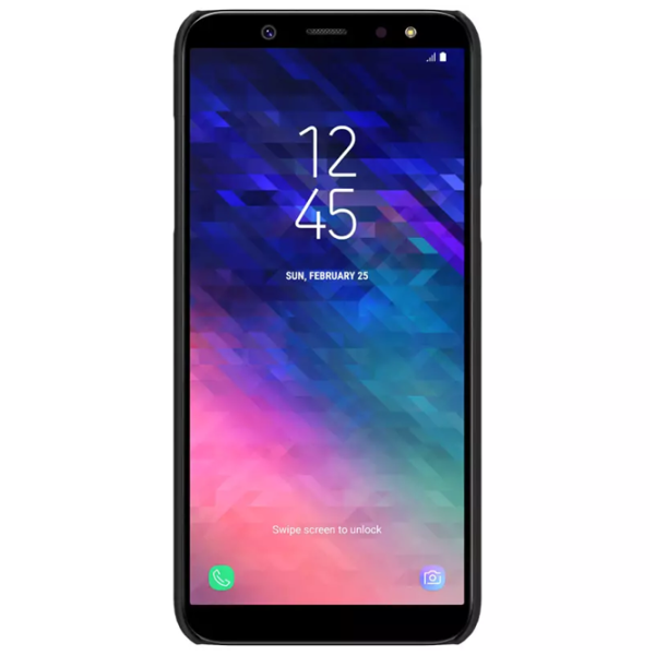 Husă pentru smartphone Samsung Galaxy A6 Plus (2018) Nillkin/ Back/ PC/ Black photo 2