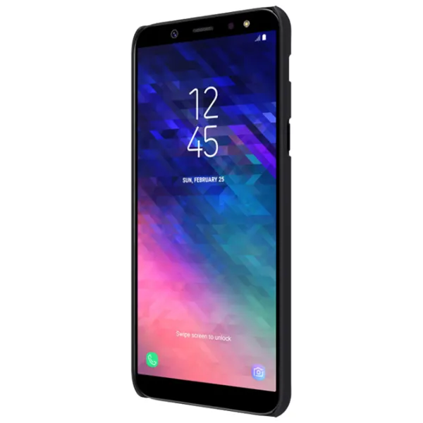 Husă pentru smartphone Samsung Galaxy A6 Plus (2018) Nillkin/ Back/ PC/ Black photo 3