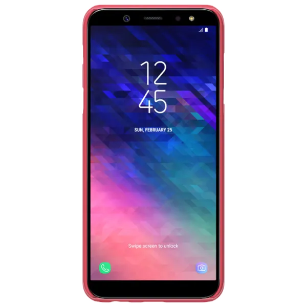 Чехол для смартфона Samsung Galaxy A6 Plus (2018) Nillkin/ Back/ PC/ Красный photo 2
