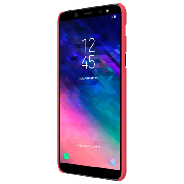 Чехол для смартфона Samsung Galaxy A6 Plus (2018) Nillkin/ Back/ PC/ Красный photo 3