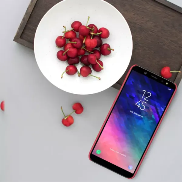 Чехол для смартфона Samsung Galaxy A6 Plus (2018) Nillkin/ Back/ PC/ Красный photo 6