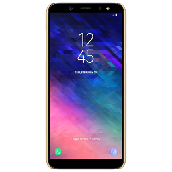 Husă pentru smartphone Samsung Galaxy A6 Plus (2018) Nillkin/ Back/ PC/ Gold photo 2