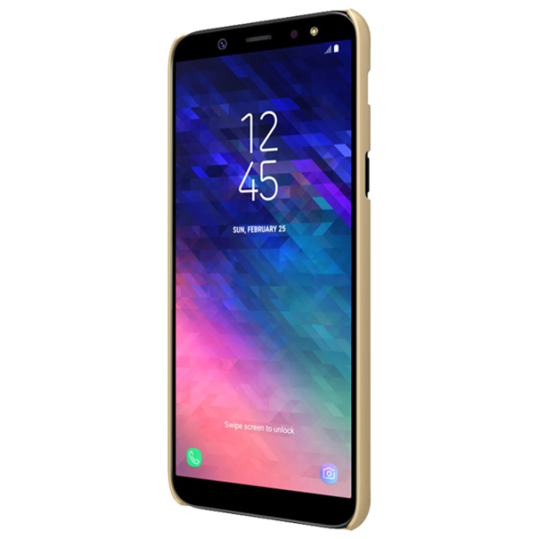 Husă pentru smartphone Samsung Galaxy A6 Plus (2018) Nillkin/ Back/ PC/ Gold photo 3