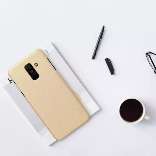 Husă pentru smartphone Samsung Galaxy A6 Plus (2018) Nillkin/ Back/ PC/ Gold photo 5