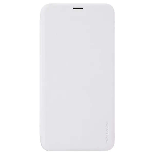 Чехол для смартфона Apple iPhone XR Nillkin/ Чехол книжка/ Кожа/ Белый photo 2