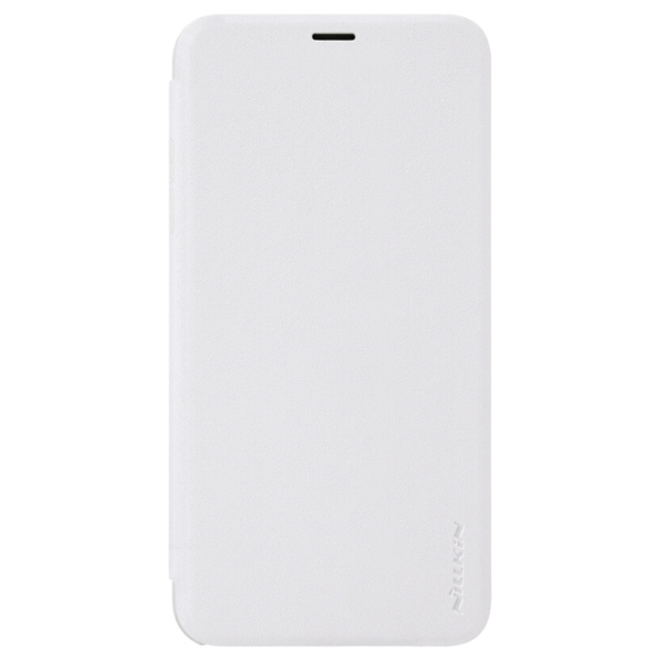 Чехол для смартфона Apple iPhone XR Nillkin/ Чехол книжка/ Кожа/ Белый photo 2