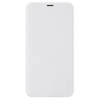 Чехол для смартфона Apple iPhone XR Nillkin/ Чехол книжка/ Кожа/ Белый photo 2