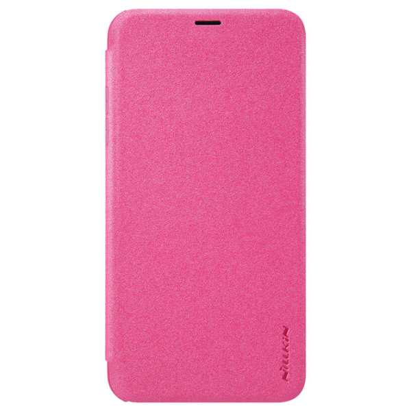 Чехол для смартфона Apple iPhone XR Nillkin/ Чехол книжка/ Кожа/ Розовый photo 2