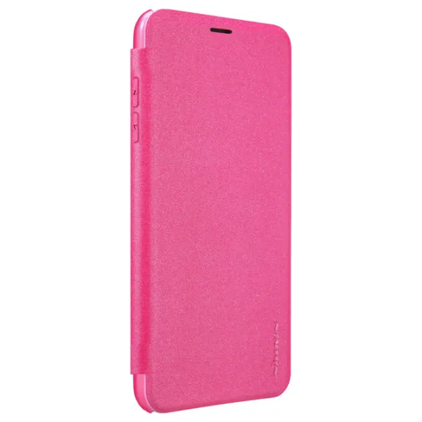 Чехол для смартфона Apple iPhone XR Nillkin/ Чехол книжка/ Кожа/ Розовый photo 3