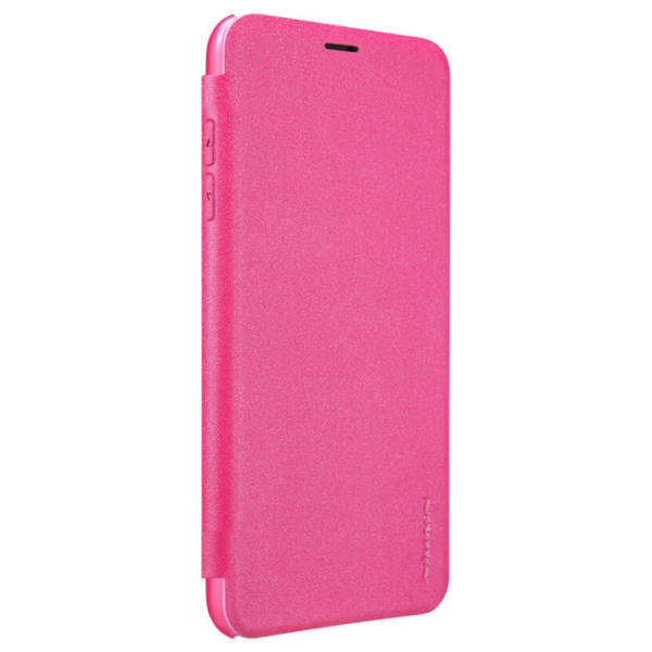 Чехол для смартфона Apple iPhone XR Nillkin/ Чехол книжка/ Кожа/ Розовый photo 3