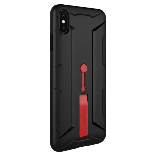 Чехол для смартфона Apple iPhone XS Max Nillkin/ Back/ TPU/ Красный Черный photo 2