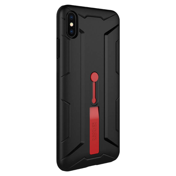 Чехол для смартфона Apple iPhone XS Max Nillkin/ Back/ TPU/ Красный Черный photo 2