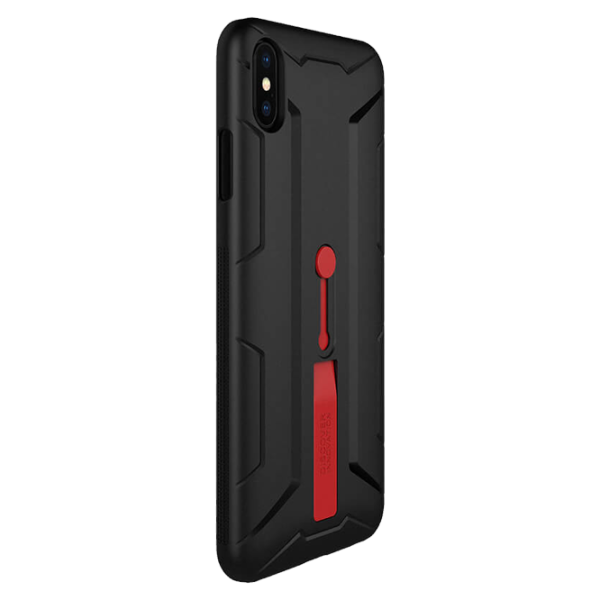 Чехол для смартфона Apple iPhone XS Max Nillkin/ Back/ TPU/ Красный Черный photo 4