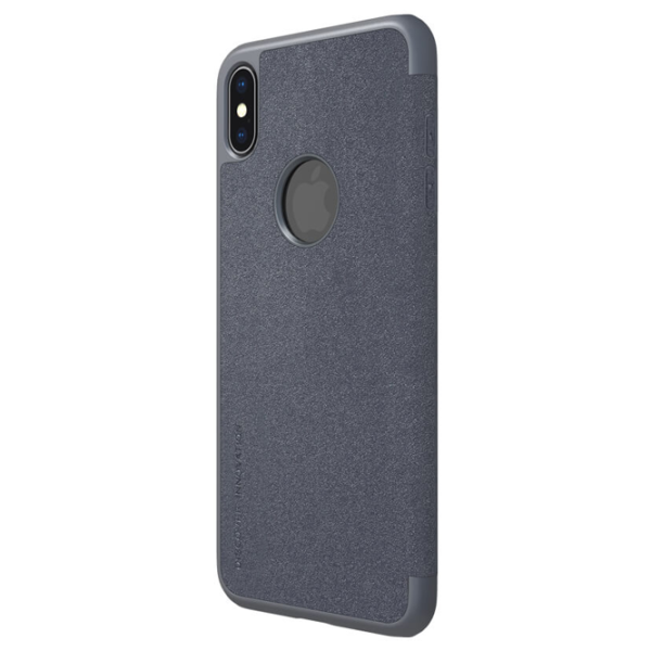 Чехол для смартфона Apple iPhone XS Nillkin/ Чехол книжка/ Кожа/ Черный photo 2