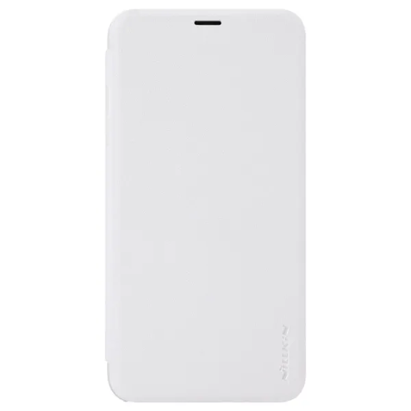 Чехол для смартфона Apple iPhone XS Nillkin/ Чехол книжка/ Кожа/ Белый photo 2