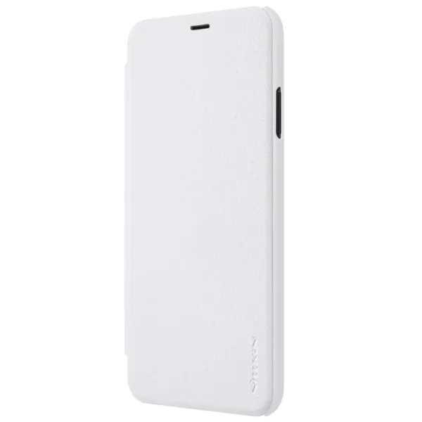 Чехол для смартфона Apple iPhone XS Nillkin/ Чехол книжка/ Кожа/ Белый photo 3
