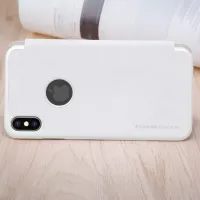 Husă pentru smartphone Apple iPhone XS Nillkin/ Book Cover/ Piele/ White photo 4