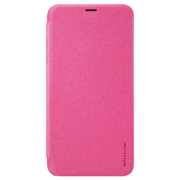 Чехол для смартфона Apple iPhone XS Nillkin/ Чехол книжка/ Кожа/ Розовый photo 2