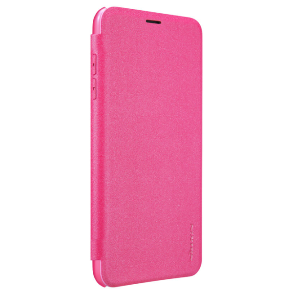 Чехол для смартфона Apple iPhone XS Nillkin/ Чехол книжка/ Кожа/ Розовый photo 3