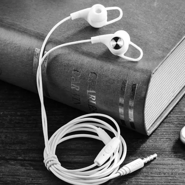 Наушники Hoco M21 Aparo sporting earphone Белый Проводная/ Спорт photo 2