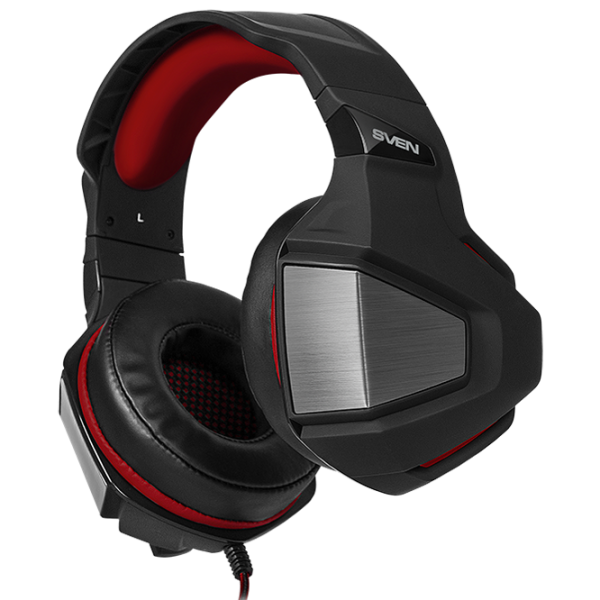 Наушники Sven AP G890MV Красный Черный Проводная/ Игровой photo 2 Наушники Sven AP G890MV Красный Черный Проводная/ Игровой photo 2