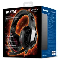 Căști Sven AP U990MV Red Black Cu fir/ Gaming photo 16