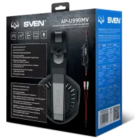 Căști Sven AP U990MV Red Black Cu fir/ Gaming photo 17