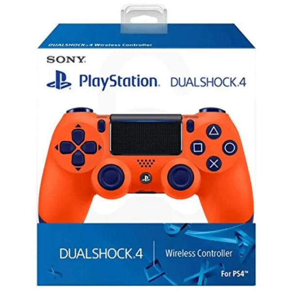 Gamepad Sony Dualshock 4 V2 FC Limited Edition Fără fir / 13 buttons / Orange photo 5 Gamepad Sony Dualshock 4 V2 FC Limited Edition Fără fir / 13 buttons / Orange photo 5