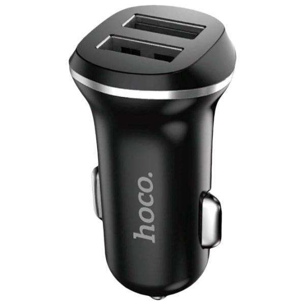 Încărcător auto Hoco Z1 2.1 A/ Black photo 2