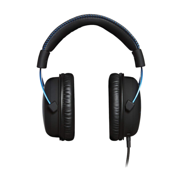 Наушники HyperX Cloud PS4 Синий Черный Проводная/ Игровой photo 2